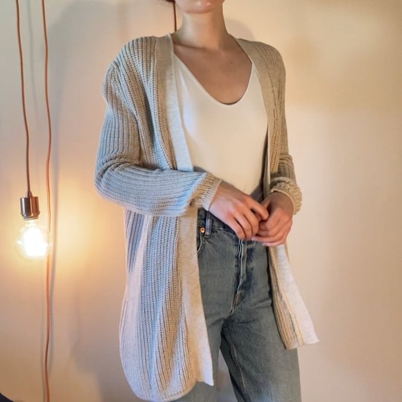 John + Jenn Line Lace Back Cardigan - Picture 2 of 6